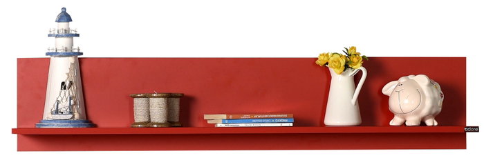 Hanah Home Raf-11-Kk-1 Estante de Pared Rojo Hanah Home Raf-11-Kk-1 Estante de Pared Rojo